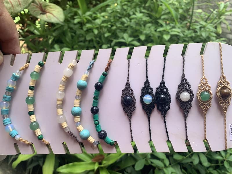 Colorfule braclets that will not fade in the sun.